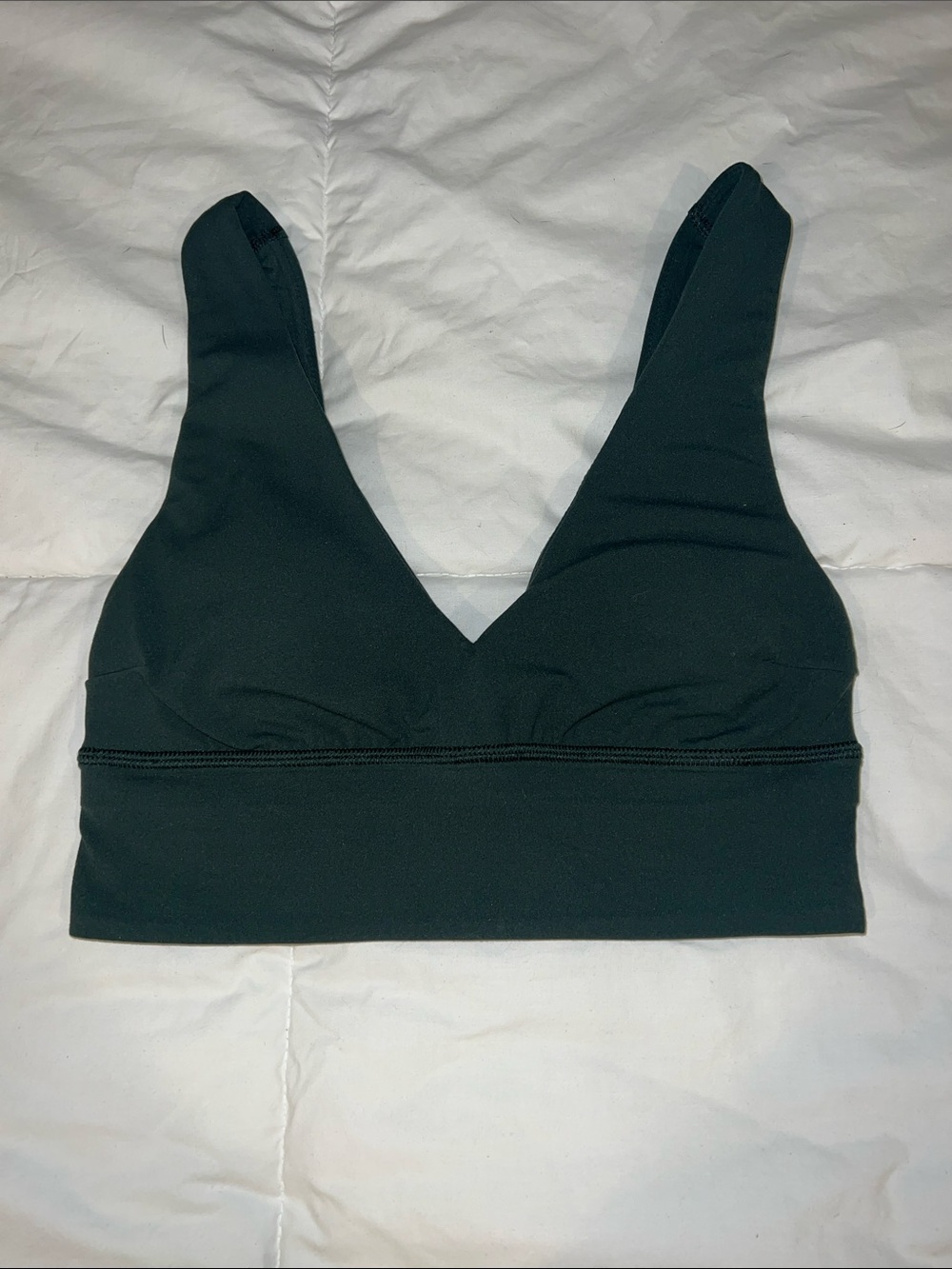 lululemon athletica Black Wireless Sports Bralette